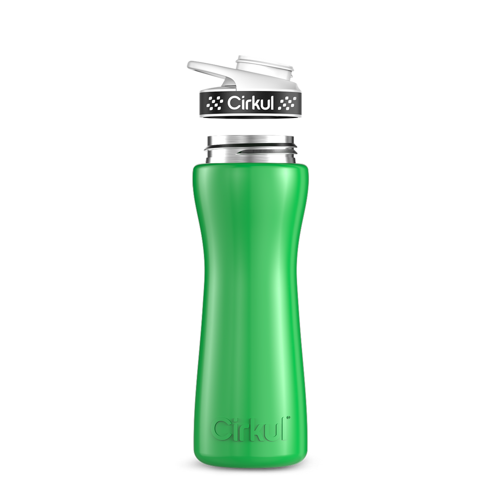 22oz. Stainless Steel Bottle & Comfort Grip Lid