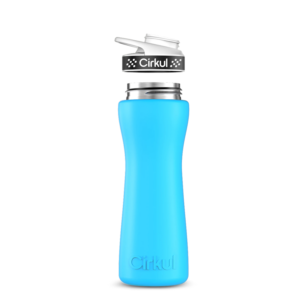 22oz. Stainless Steel Bottle & Comfort Grip Lid