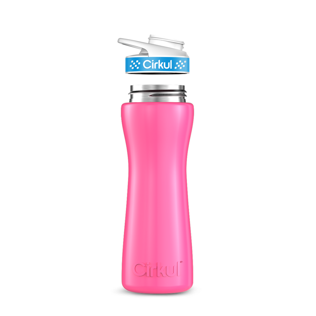 22oz. Stainless Steel Bottle & Comfort Grip Lid