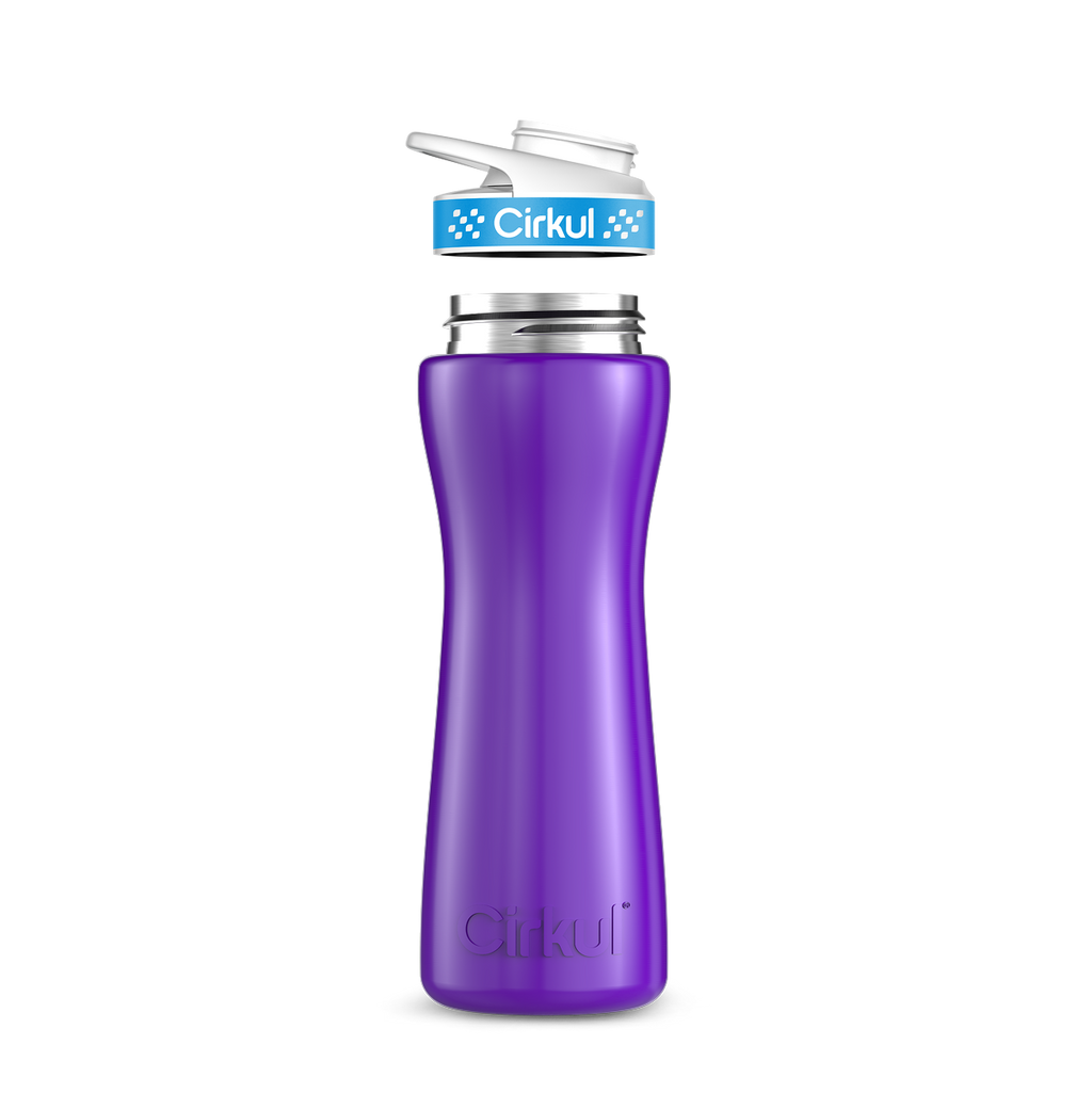 22oz. Stainless Steel Bottle & Comfort Grip Lid