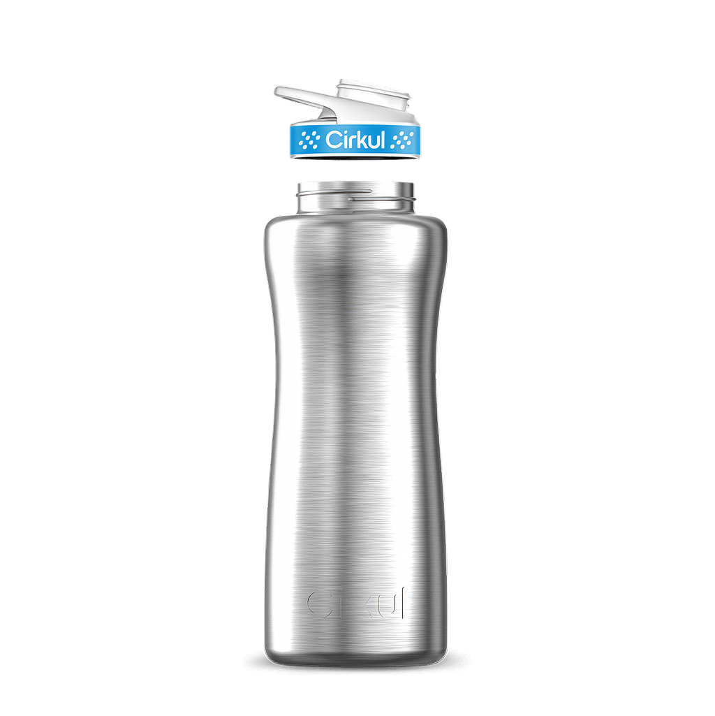 32oz. Stainless Steel Bottle & Comfort Grip Lid
