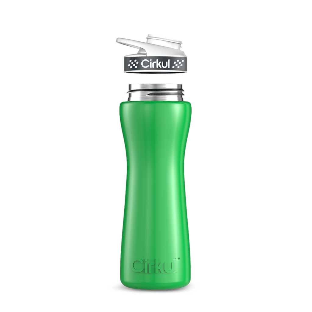 22oz. Stainless Steel Bottle & Comfort Grip Lid