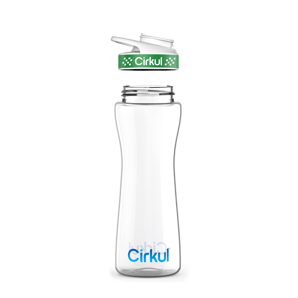 22oz. Plastic Bottle & Comfort Grip Lid