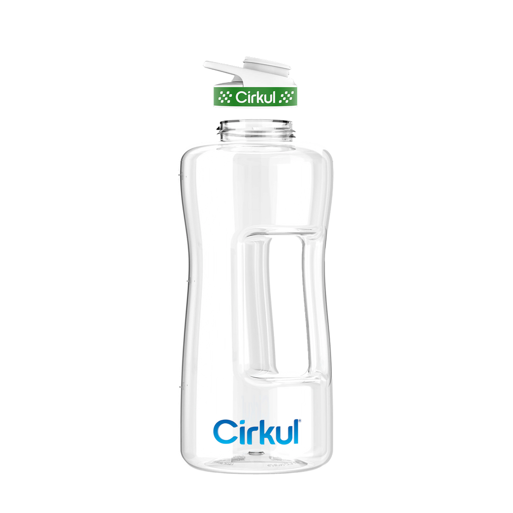 62oz. Plastic Bottle & Comfort Grip Lid