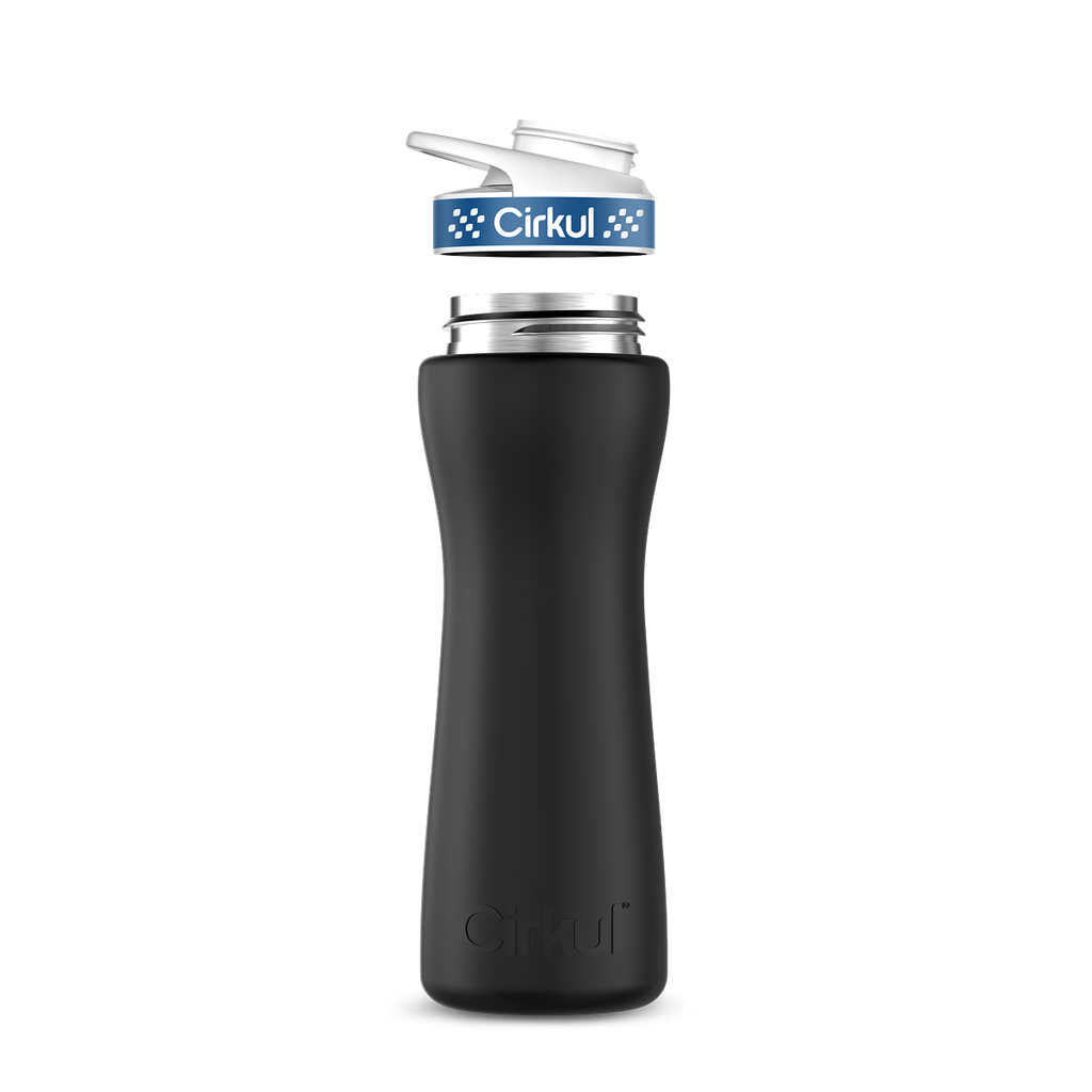 22oz. Stainless Steel Bottle & Comfort Grip Lid
