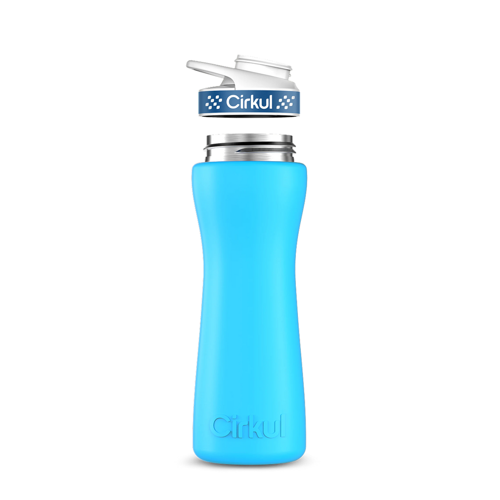 22oz. Stainless Steel Bottle & Comfort Grip Lid