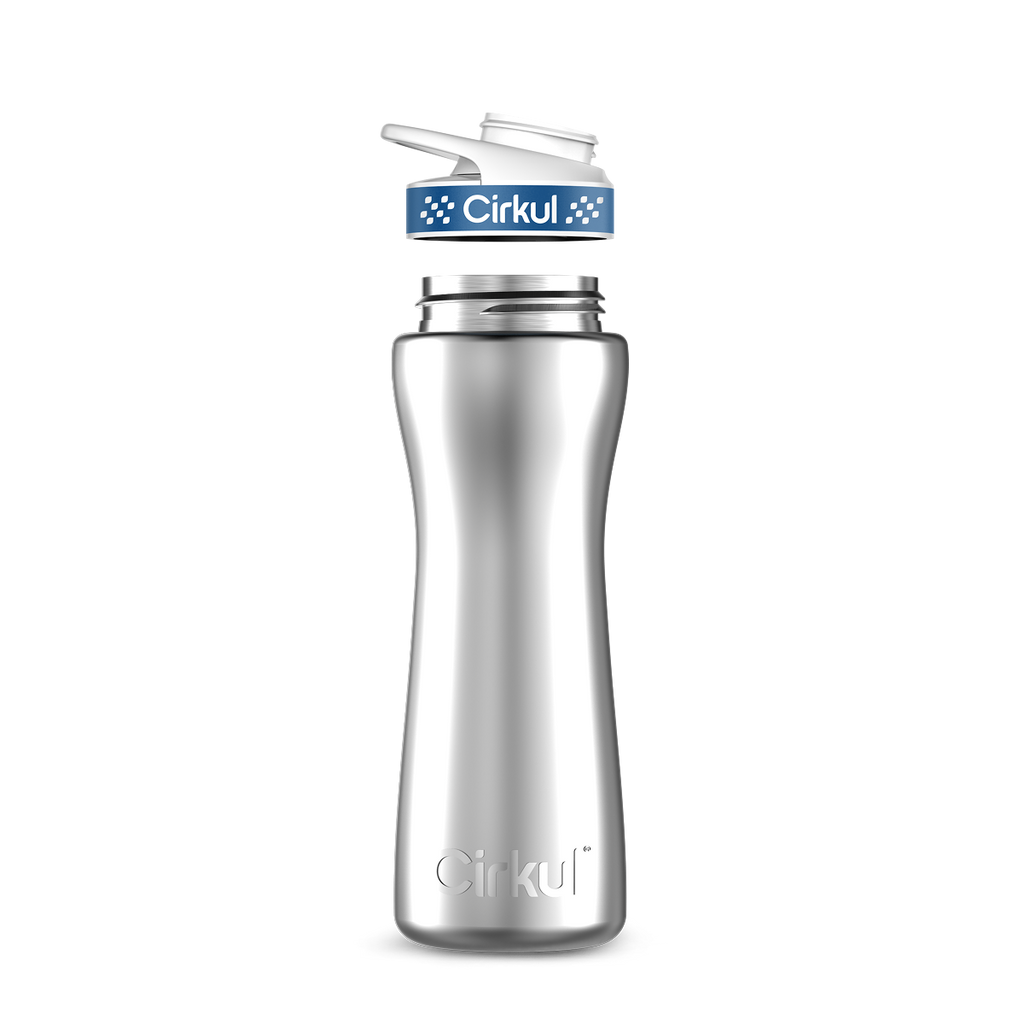 22oz. Stainless Steel Bottle & Comfort Grip Lid