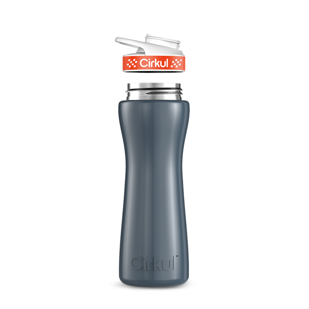 22oz. Stainless Steel Bottle & Comfort Grip Lid