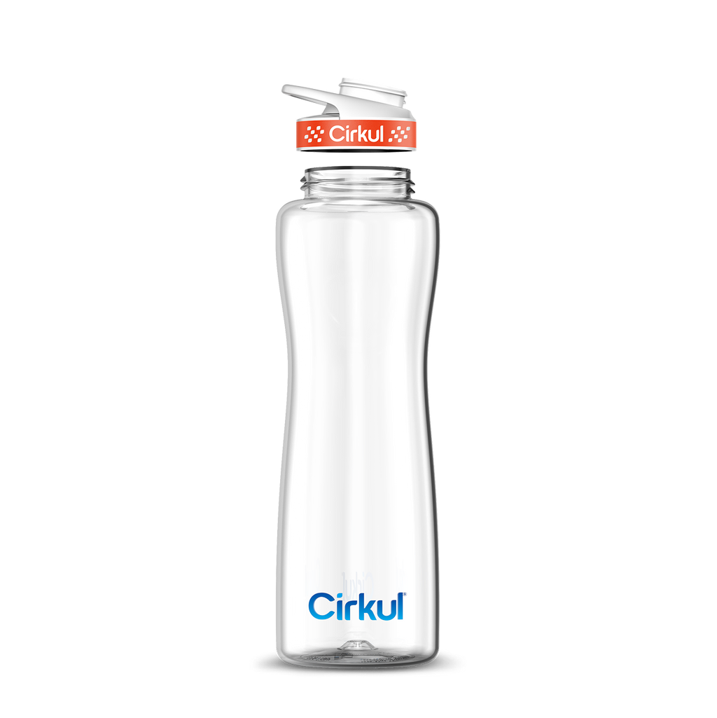 42oz. Plastic Bottle & Comfort Grip Lid