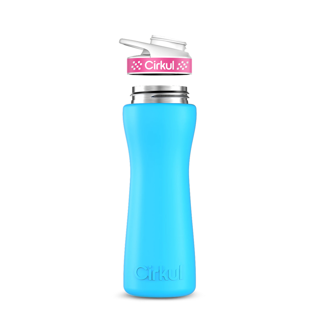 22oz. Stainless Steel Bottle & Comfort Grip Lid