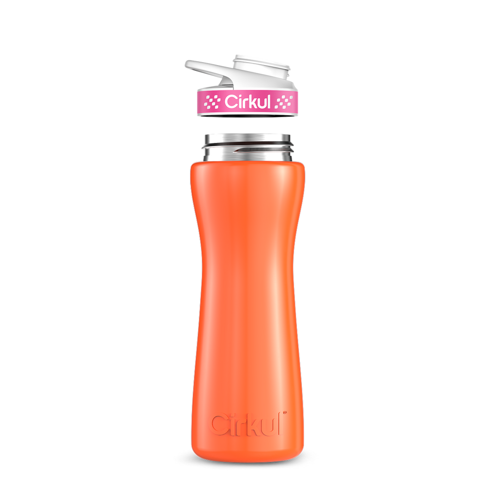 22oz. Stainless Steel Bottle & Comfort Grip Lid