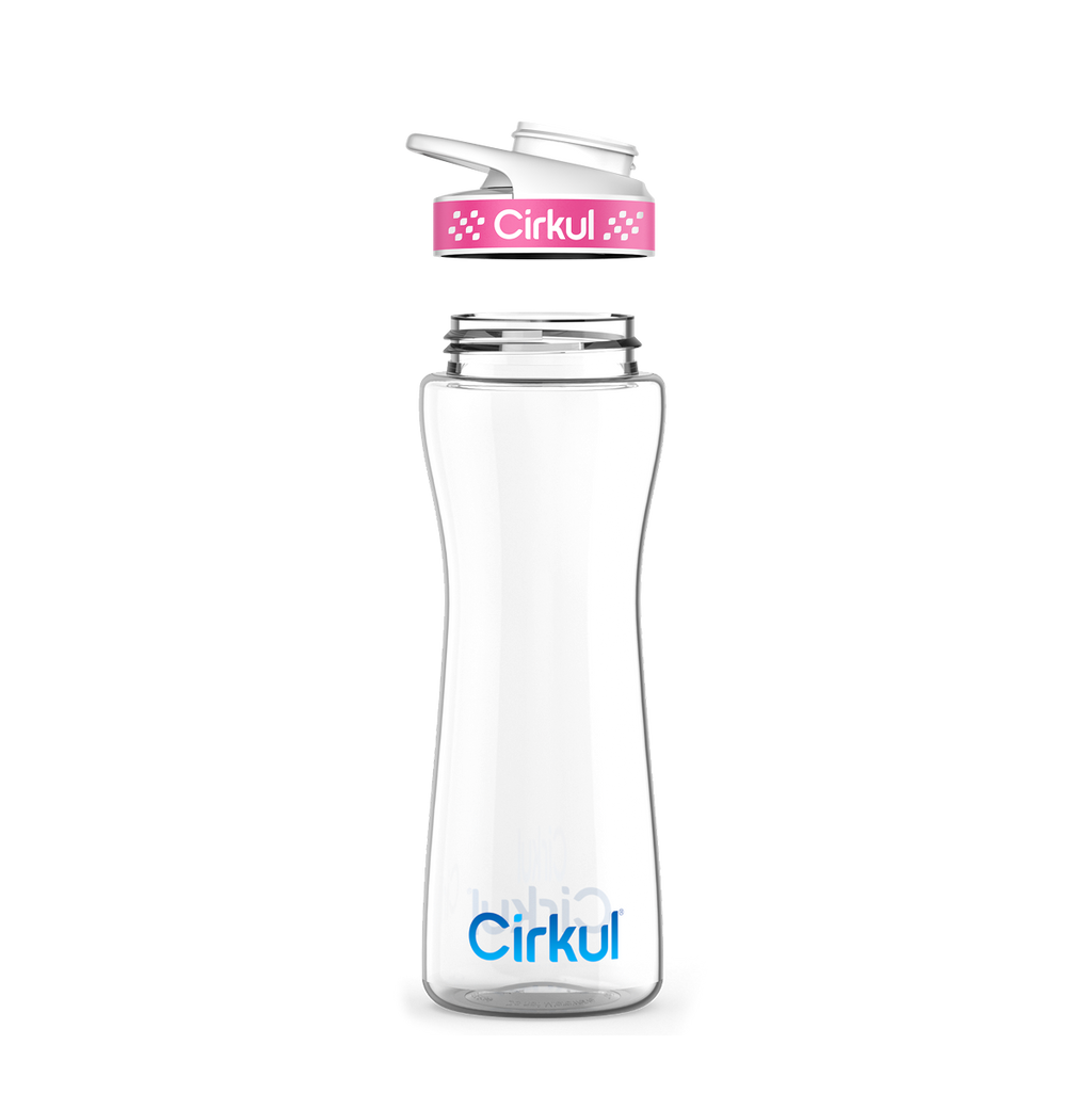 22oz. Plastic Bottle & Comfort Grip Lid