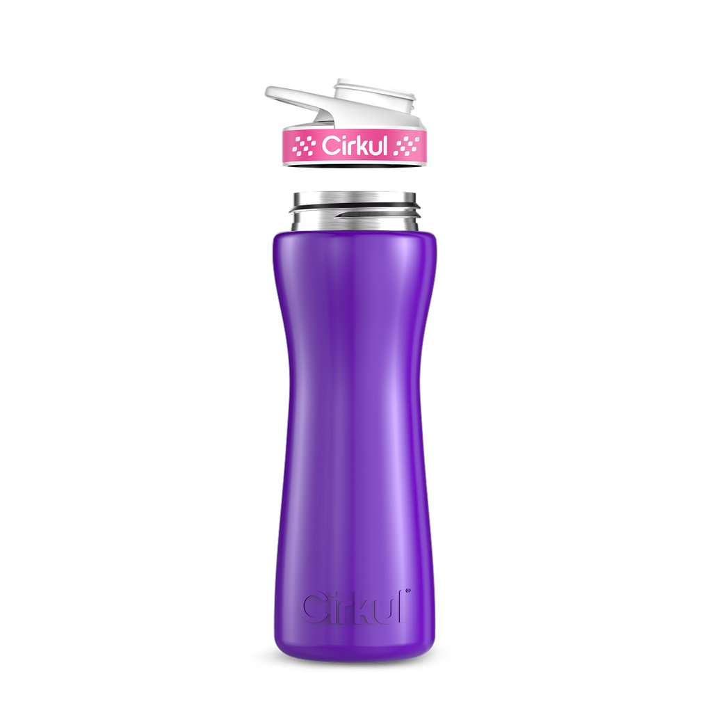 22oz. Stainless Steel Bottle & Comfort Grip Lid