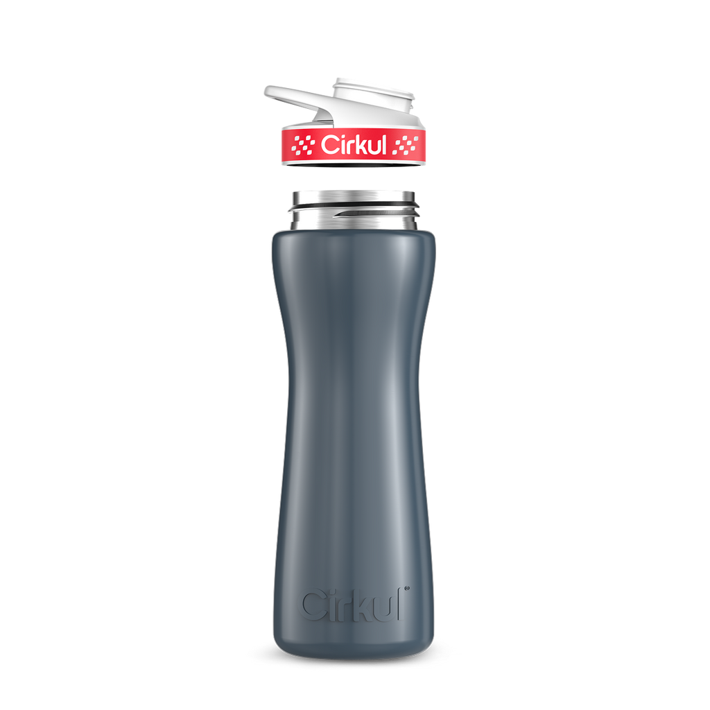 22oz. Stainless Steel Bottle & Comfort Grip Lid