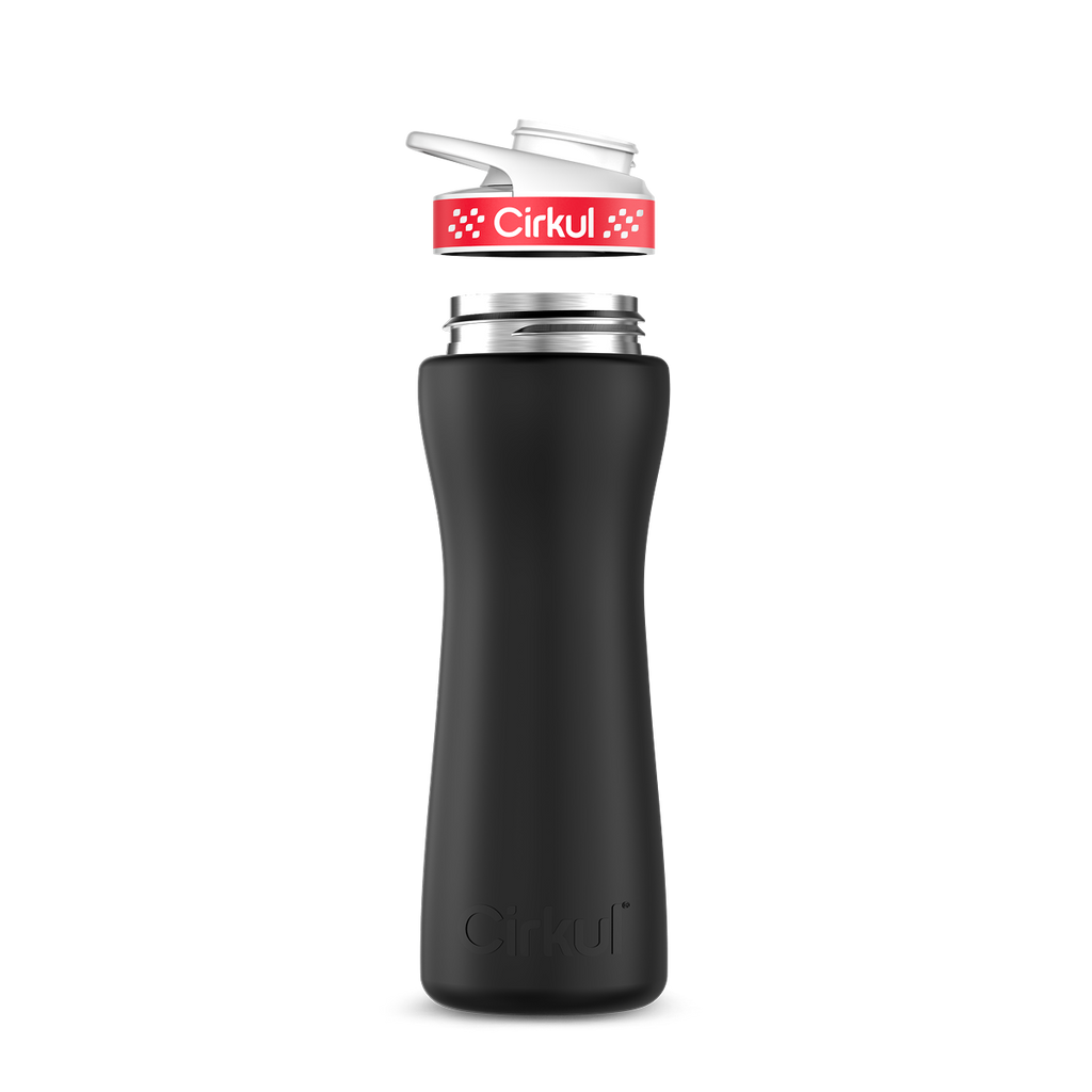 22oz. Stainless Steel Bottle & Comfort Grip Lid