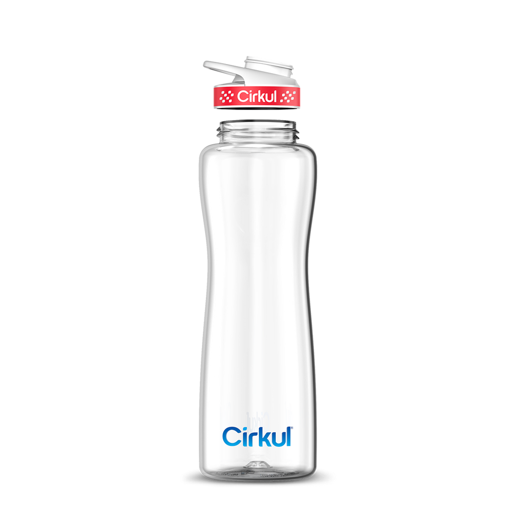 42oz. Plastic Bottle & Comfort Grip Lid
