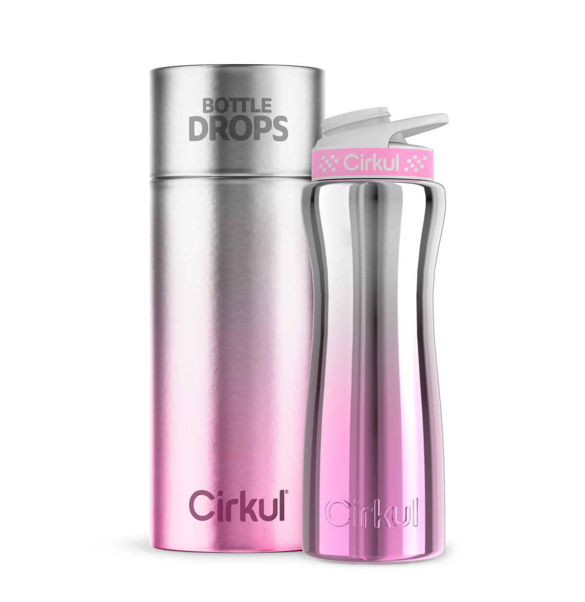 CX: Limited Edition: 22oz. Magenta DuoChrome Stainless Steel Bottle & Lid